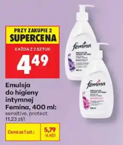 Biedronka Emulsja do higieny intymnej Femina oferta