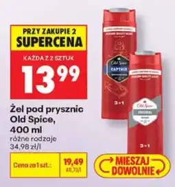 Biedronka Żel pod prysznic Old Spice oferta