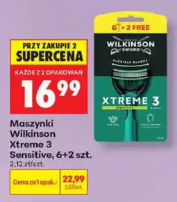 Biedronka Maszynki Wilkinson Xtreme 3 Sensitive oferta