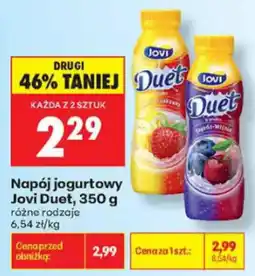 Biedronka Napój jogurtowy Jovi Duet oferta