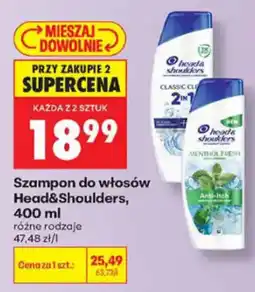 Biedronka Szampon do włosów Head&Shoulders oferta