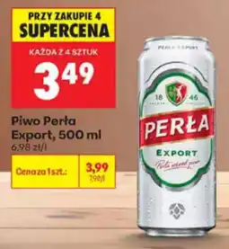 Biedronka Piwo Perła Export oferta