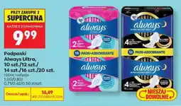Biedronka Podpaski Always Ultra oferta