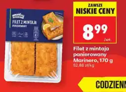 Biedronka Filet z mintaja panierowany Marinero oferta