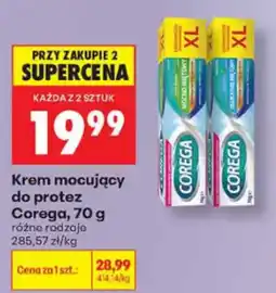 Biedronka Krem mocujący do protez Corega oferta