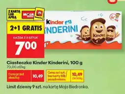 Biedronka Ciasteczka Kinder Kinderini oferta