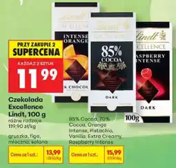 Biedronka Czekolada Excellence Lindt oferta