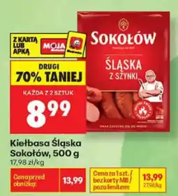 Biedronka Kiełbasa Śląska Sokołów oferta