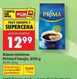 Biedronka Kawa mielona Prima Fineja oferta