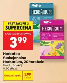 Biedronka Herbatka funkcjonalna Herbarium oferta