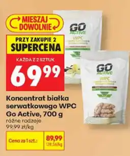 Biedronka Koncentrat białka serwatkowego WPC Go Active oferta