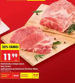 Biedronka Karkówka wieprzowa bez kości Kraina Mięs oferta