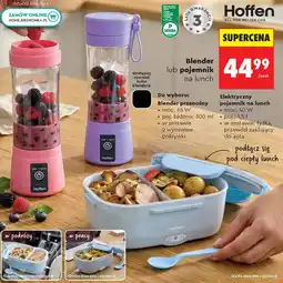 Biedronka Blender lub pojemnik na lunch Hoffen oferta