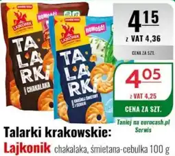 Eurocash Talarki krakowskie: Lajkonik chakalaka, śmietana-cebulka oferta
