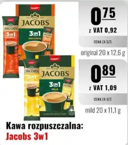 Eurocash Kawa rozpuszczalna: Jacobs 3w1 oferta