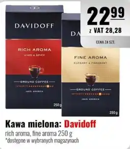 Eurocash Kawa mielona: Davidoff oferta