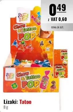 Eurocash Sweet 'n' Fun Chew & Tattoo POP oferta