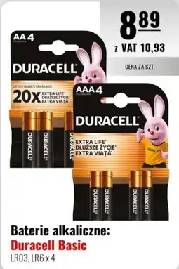 Eurocash Baterie alkaliczne: Duracell Basic oferta