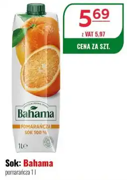 Eurocash Sok: Bahama pomarańcza oferta
