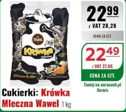 Eurocash Cukierki: Krówka Mleczna Wawel oferta