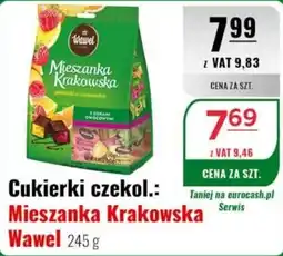 Eurocash Cukierki czekol. Mieszanka Krakowska Wawel oferta