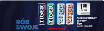 Eurocash Napój energetyczny, gazowany: Tiger oferta