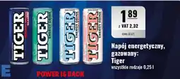 Eurocash Napój energetyczny, gazowany: Tiger oferta