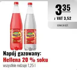 Eurocash Napój gazowany: Hellena 20 % soku oferta