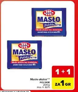 Carrefour Market Masło ekstra Polskie Mlekovita oferta