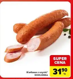 Carrefour Market Kiełbasa z szynki* MORLIŃSKA oferta