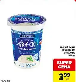 Carrefour Market Jogurt typu greckiego BAKOMA oferta