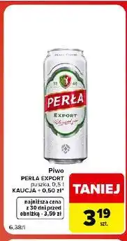 Carrefour Market Piwo Perła Export oferta