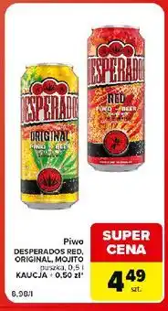 Carrefour Market Piwo Desperados Red, Original, Mojito oferta