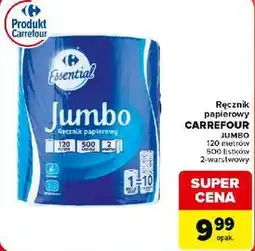 Carrefour Market Ręcznik papierowy CARREFOUR JUMBO oferta