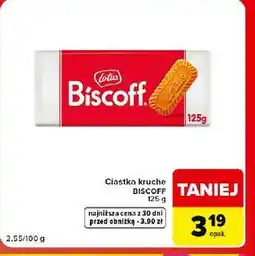 Carrefour Market Ciastka kruche Lotus Biscoff oferta
