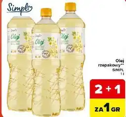 Carrefour Market Olej rzepakowy SIMPL oferta