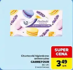 Carrefour Market Chusteczki higieniczne uniwersalne CARREFOUR 80 szt oferta