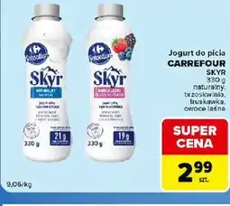 Carrefour Market Jogurt do picia CARREFOUR SKYR oferta