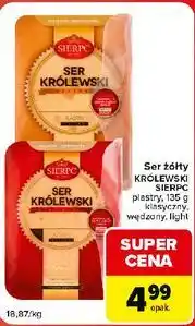 Carrefour Market Ser żółty Królewski Sierpc oferta