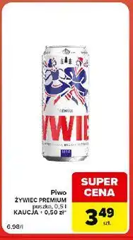 Carrefour Market Piwo Żywiec Premium oferta
