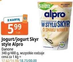 E.Leclerc Jogurt/jogurt Skyr style Alpro Danone oferta