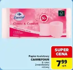 Carrefour Market Papier toaletowy CARREFOUR 8 rolek oferta