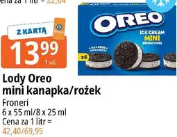 E.Leclerc Lody Oreo mini kanapka/rożek Froneri oferta