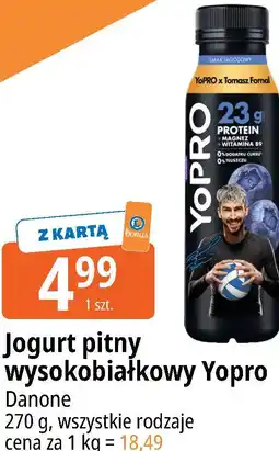 E.Leclerc Jogurt pitny wysokobiałkowy Yopro Danone oferta