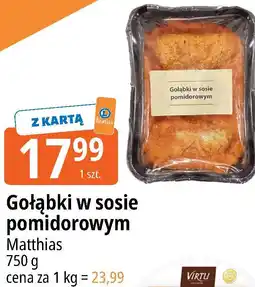 E.Leclerc Gołąbki w sosie pomidorowym Matthias oferta