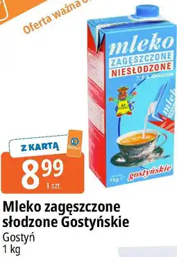 E.Leclerc Mleko zagęszczone słodzone Gostyńskie Gostyń oferta