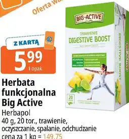 E.Leclerc Herbata funkcjonalna Big Active Herbapol oferta