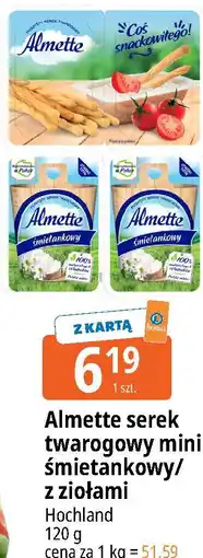 E.Leclerc Almette serek twarogowy mini śmietankowy/ z ziołami oferta