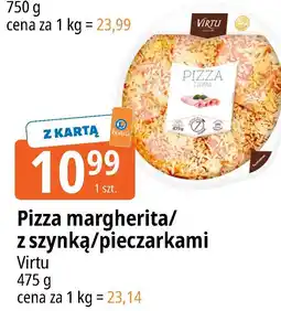E.Leclerc Pizza margherita/ z szynką/pieczarkami Virtu oferta