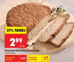 Biedronka Pasztet Mistrza Jeremiego Pamso oferta